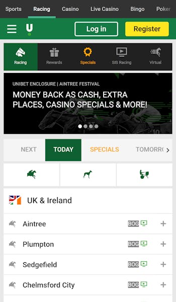 Unibet horse racing
