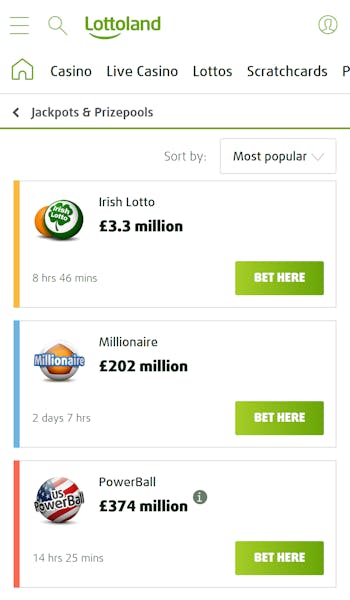 Lottoland lotto betting