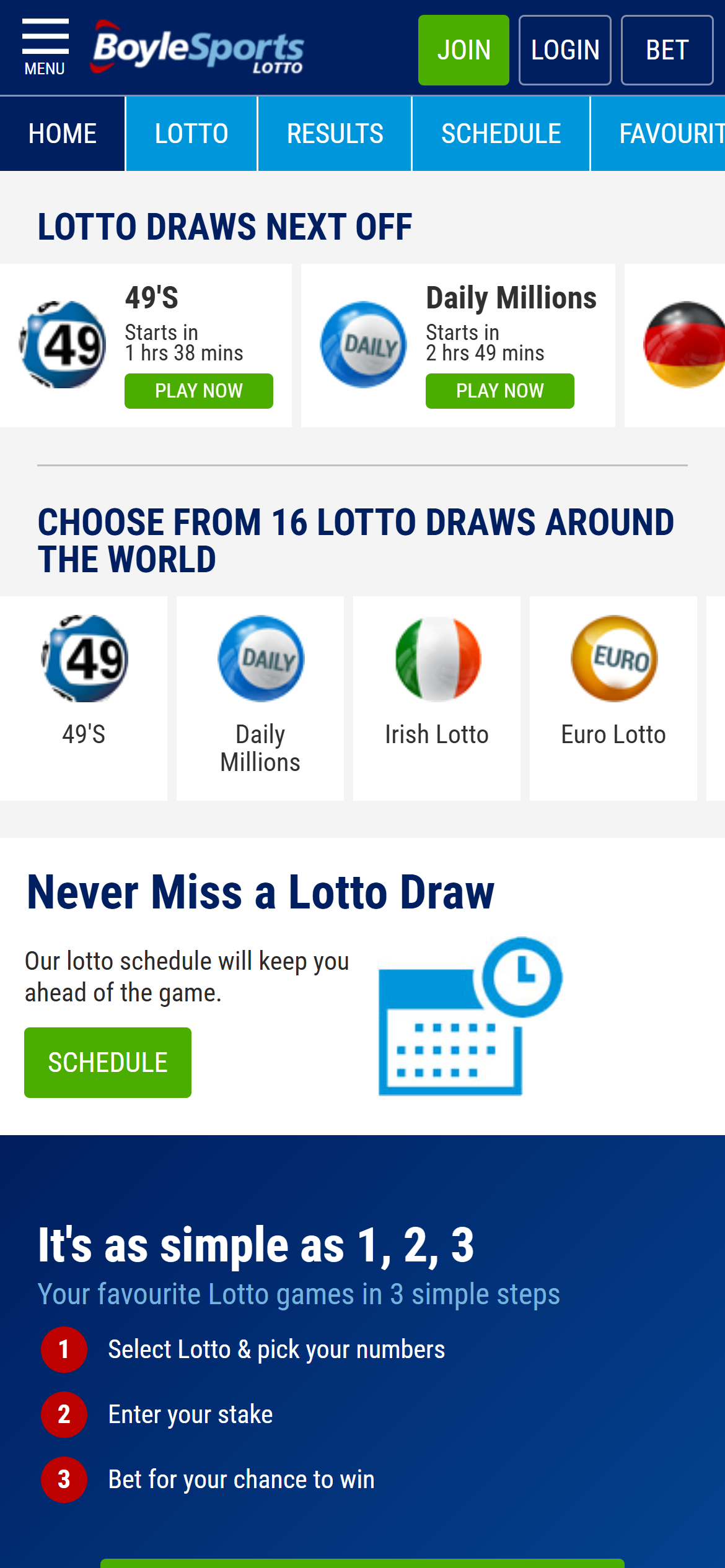 BoyleSports lotto