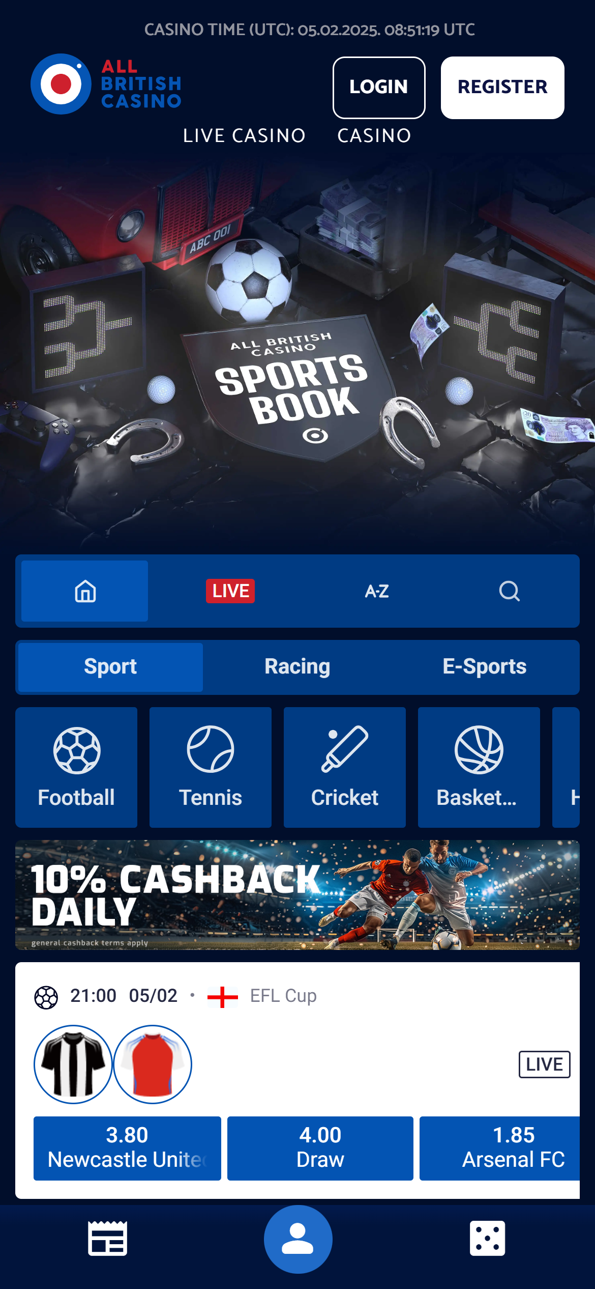 All British Sportsbook