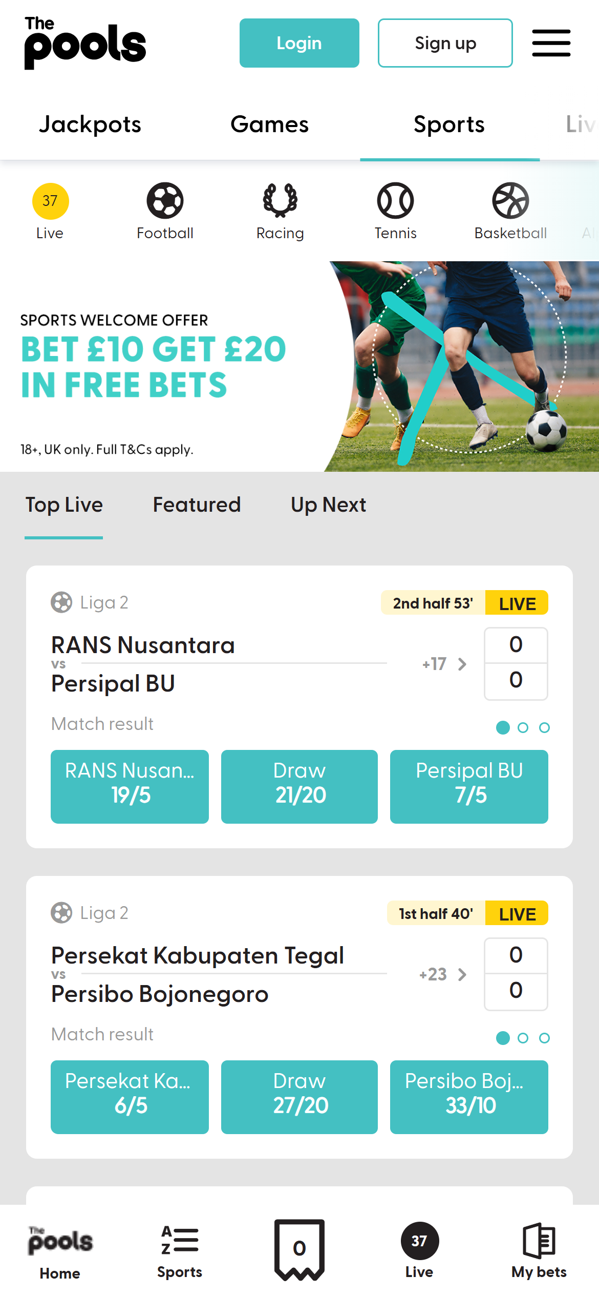 The Pools Sportsbook