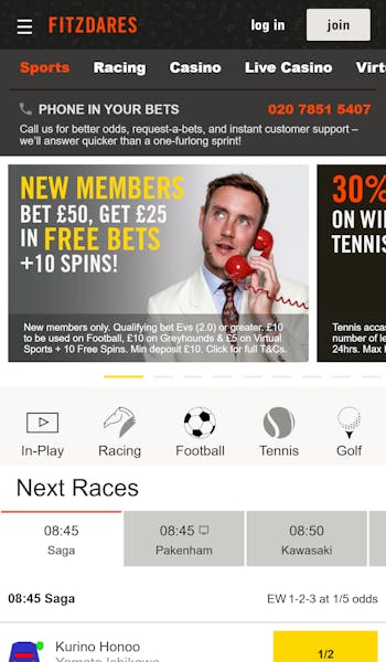 Fitzdares sportsbook