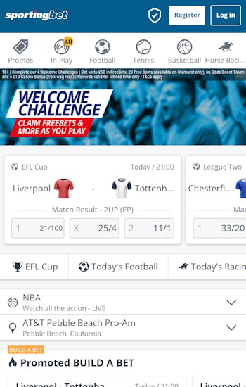 Sportingbet sportsbook
