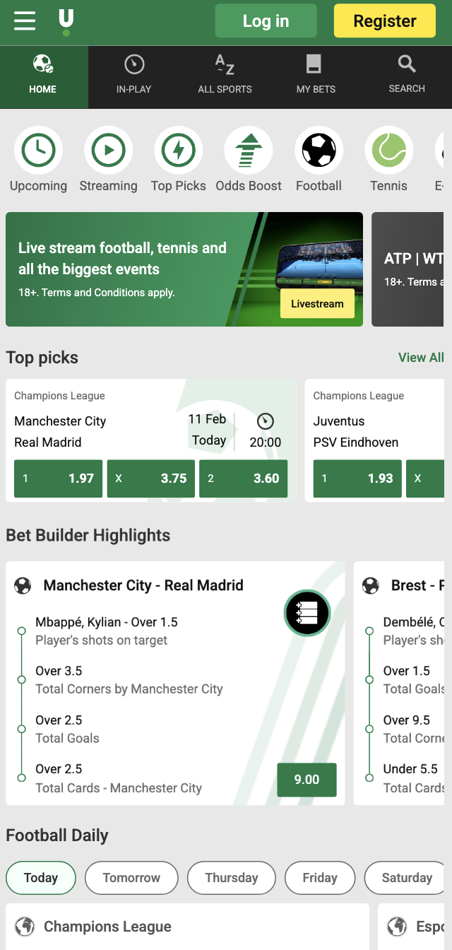 Unibet Sportsbook