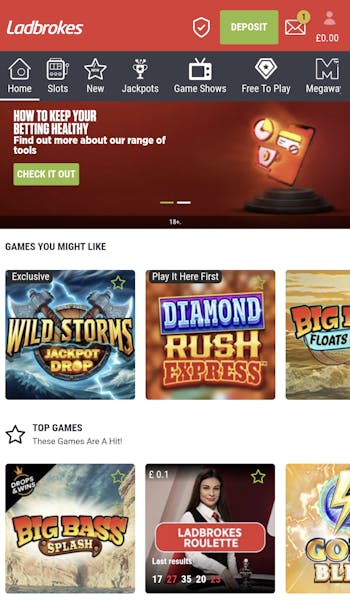 Ladbrokes app casino