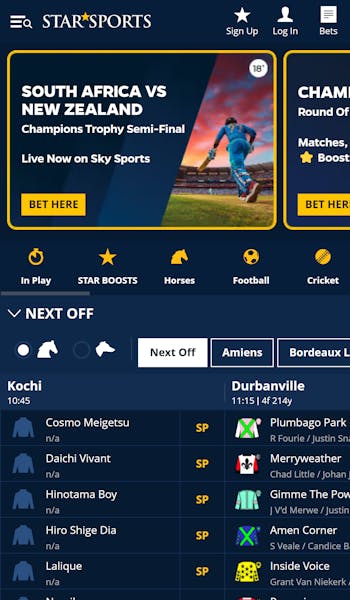 StarSports sportsbook