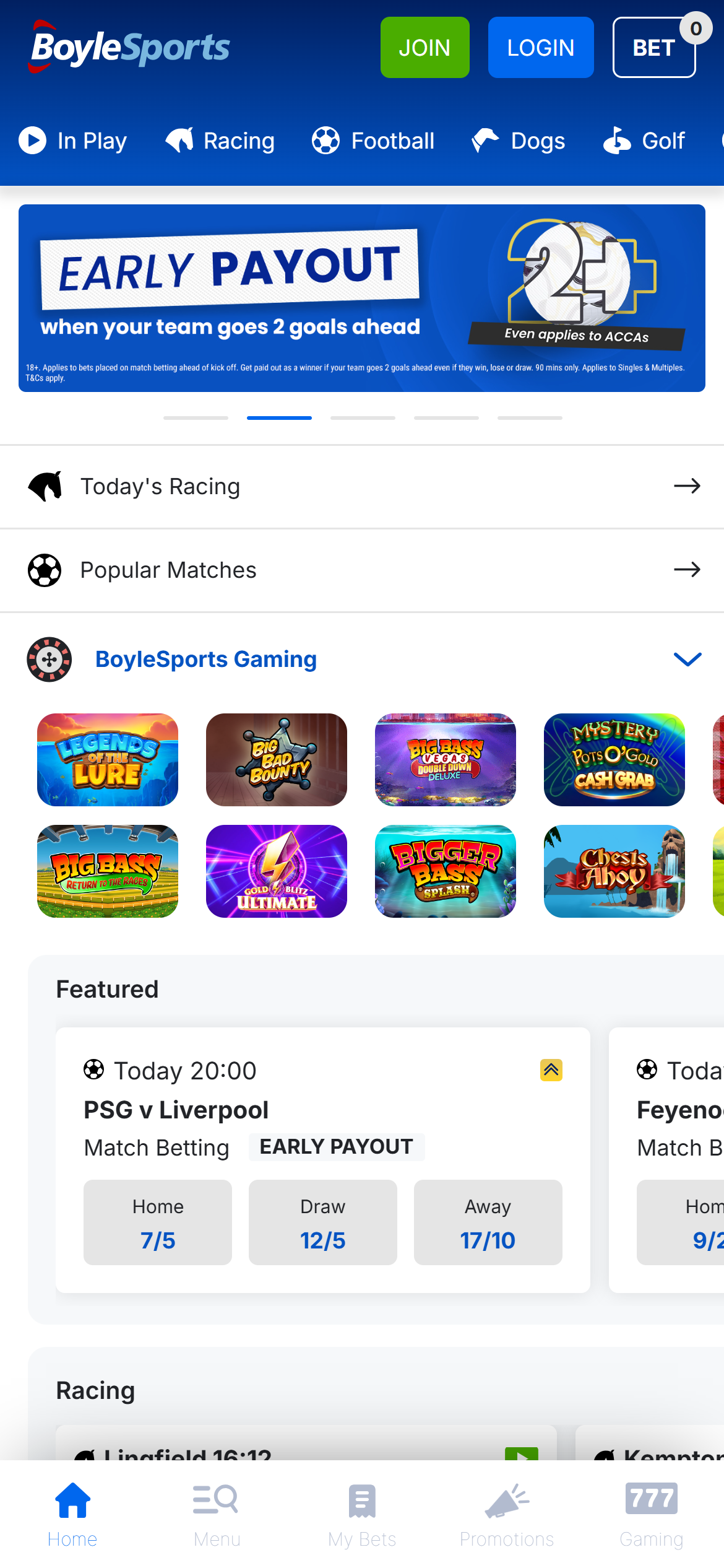 BoyleSports sportsbook