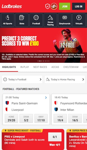 Ladbrokes sportsbook