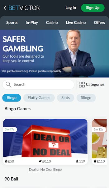 BetVictor bingo