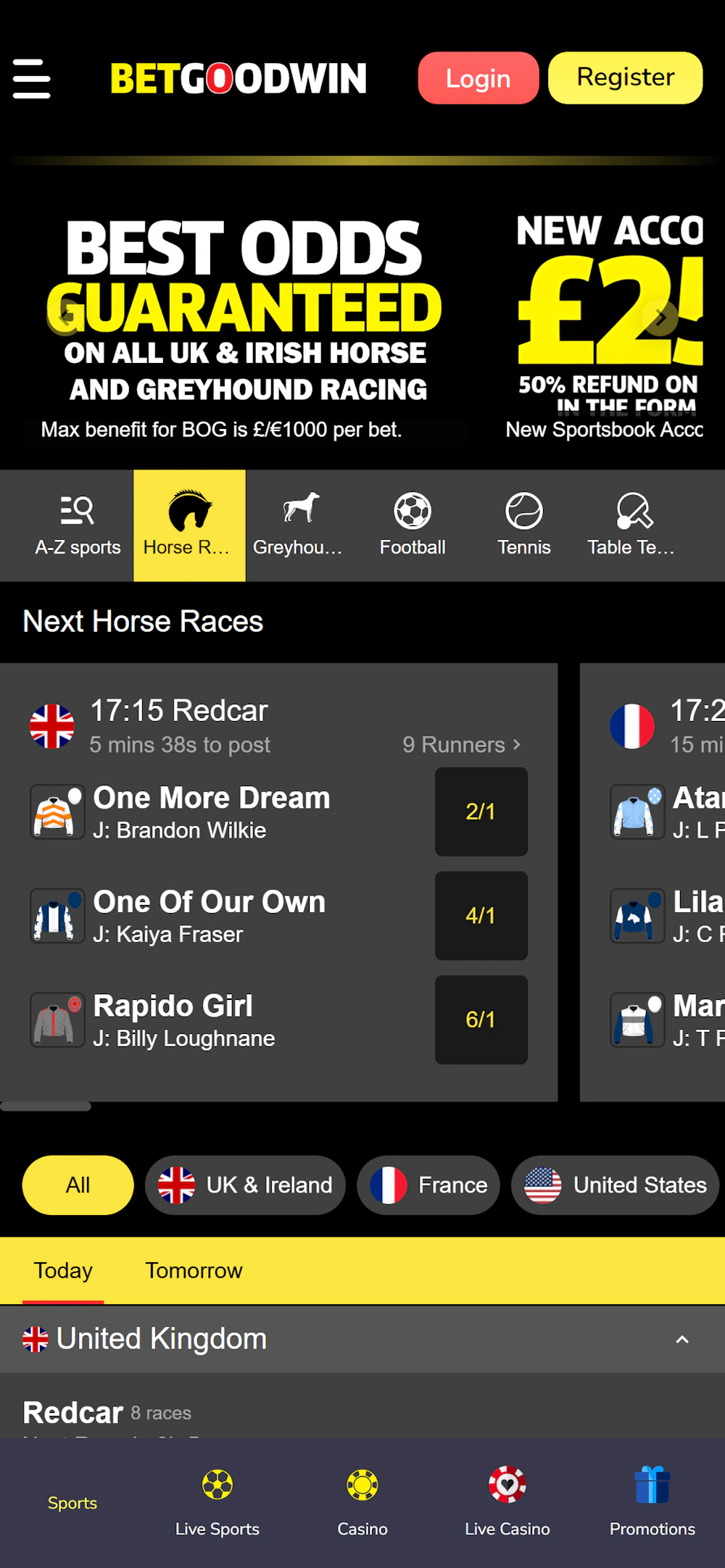 BetGoodwin beta home