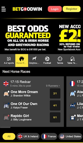 BetGoodwin beta home