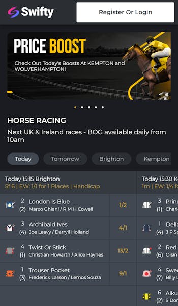 Swifty Sports sportsbook