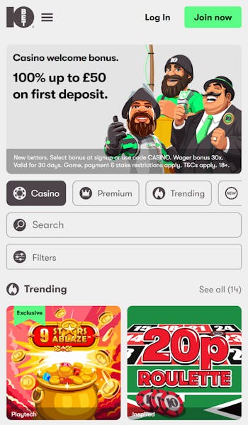 10bet casino