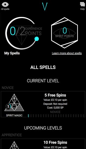 Voodoo Dreams points