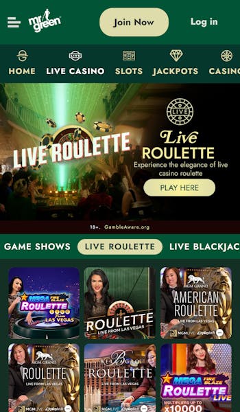 Mr Green Live Casino