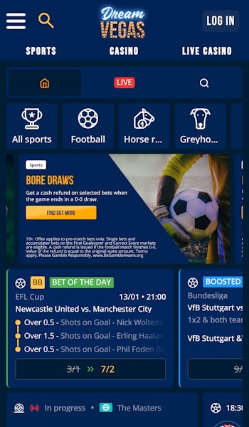 Dream Vegas sportsbook