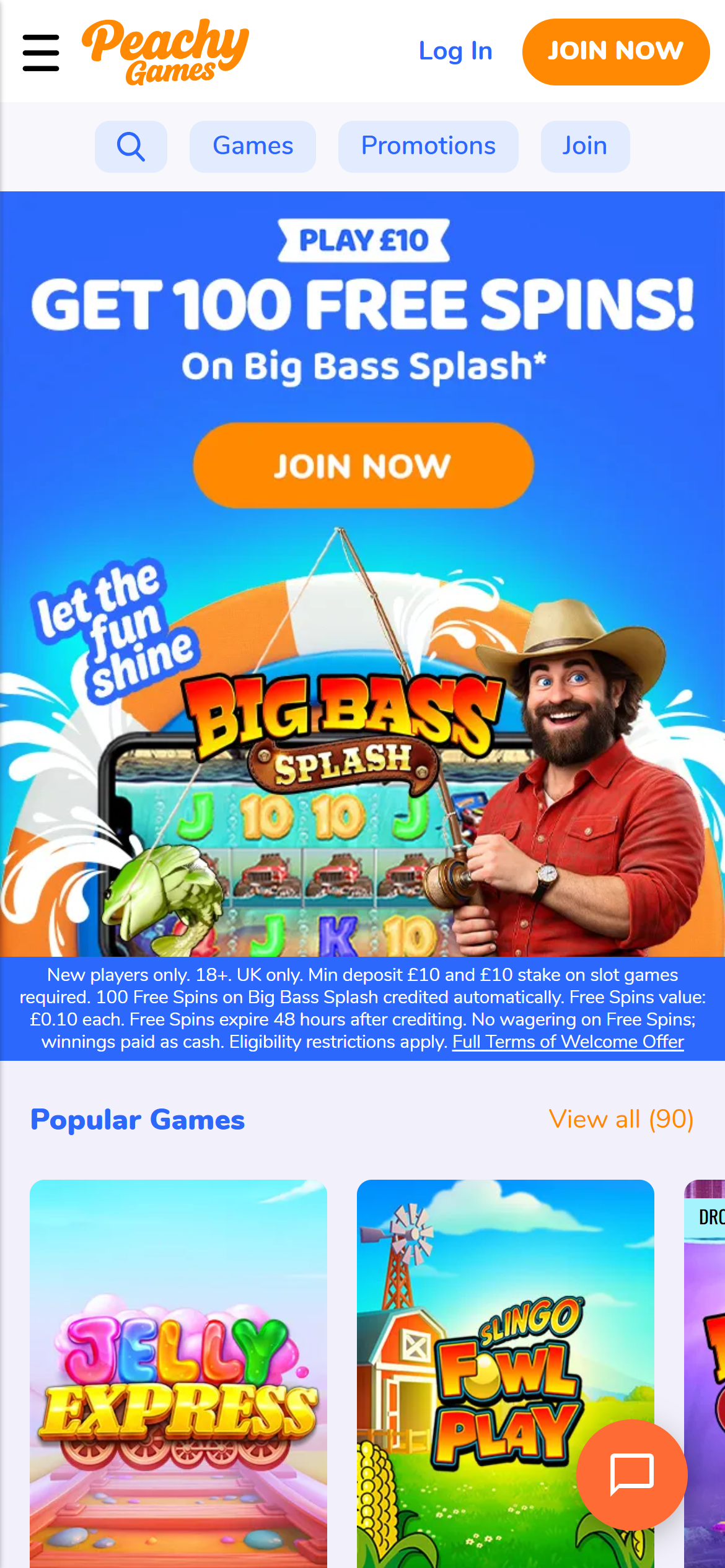 Peachy Games casino