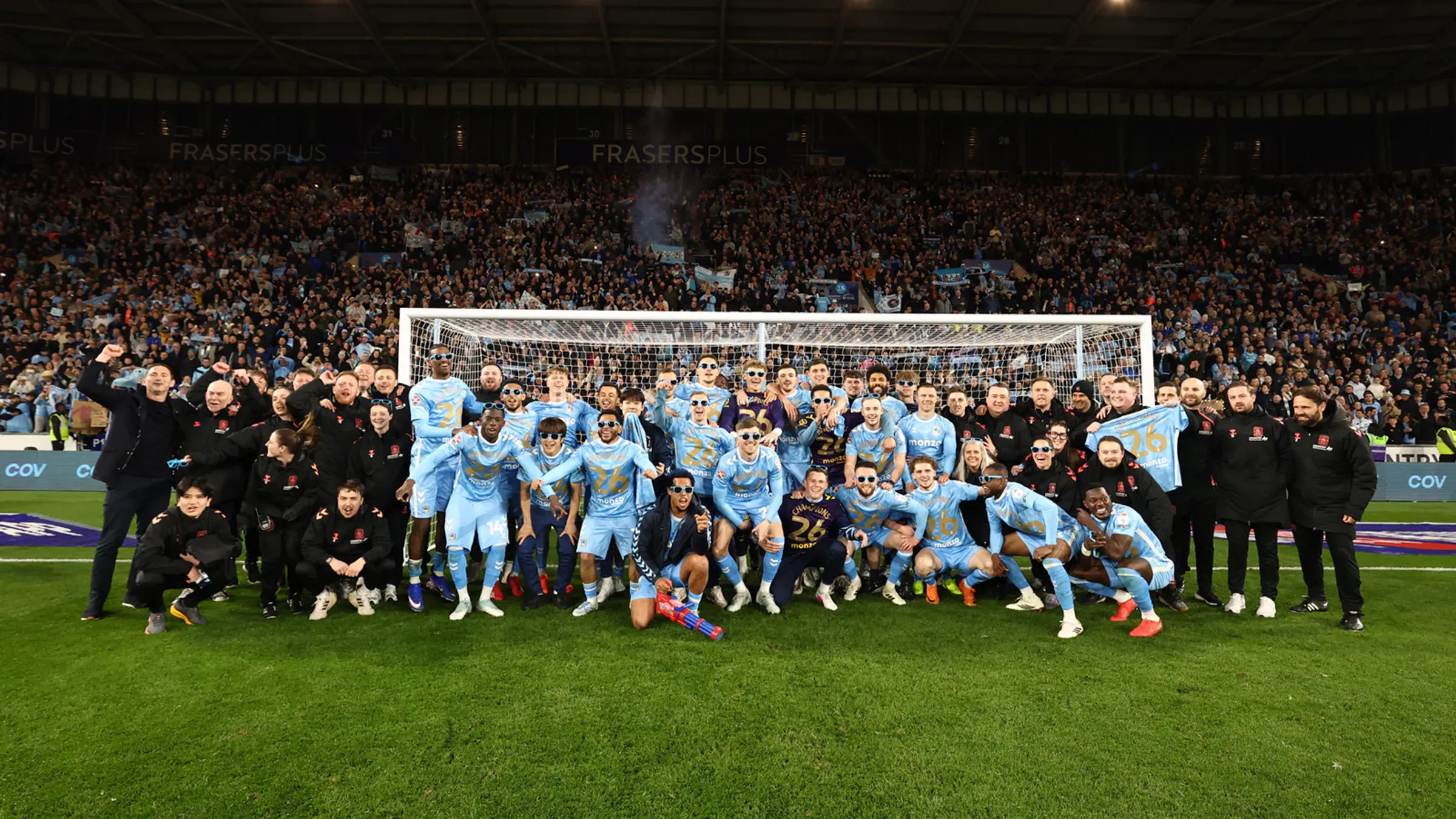 Coventry City promoted