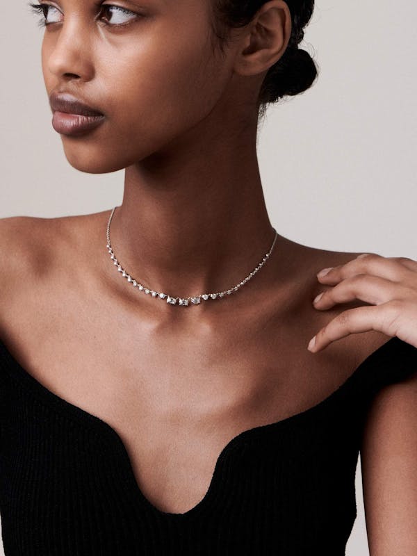 Diamond necklaces