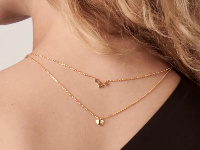 22kt necklaces