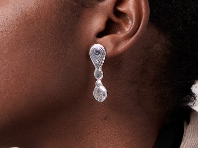 Statement drop earrings