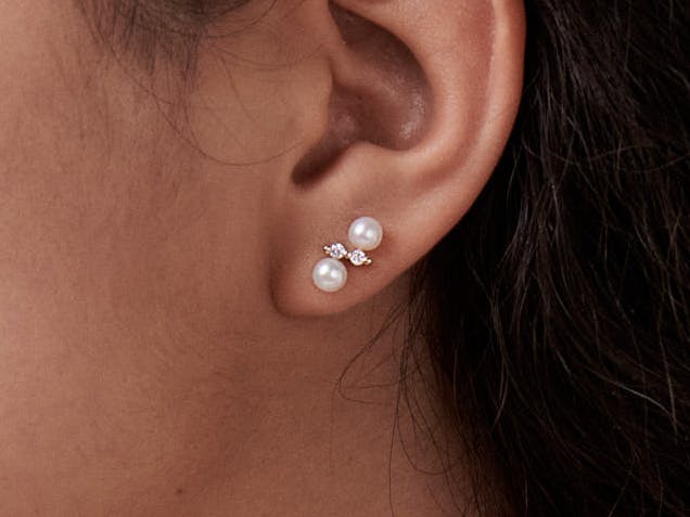 Classic pearl studs every woman needs