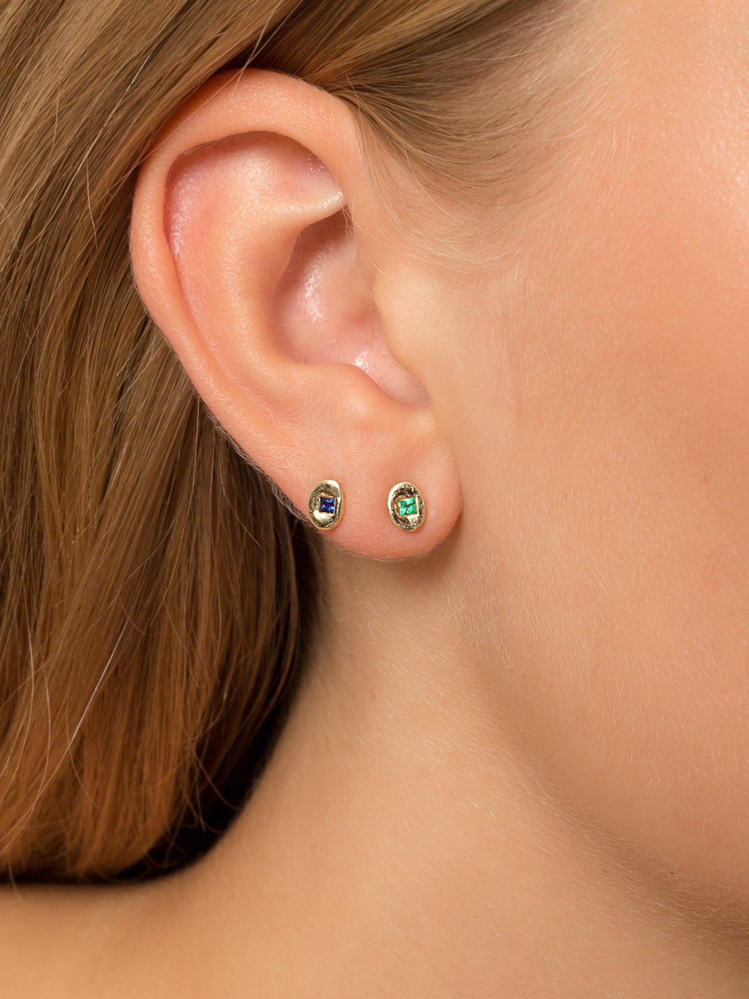 Bright diamond studs