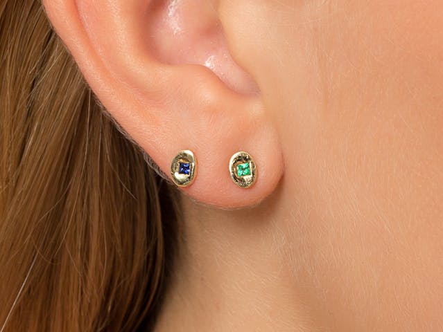 Bright diamond studs