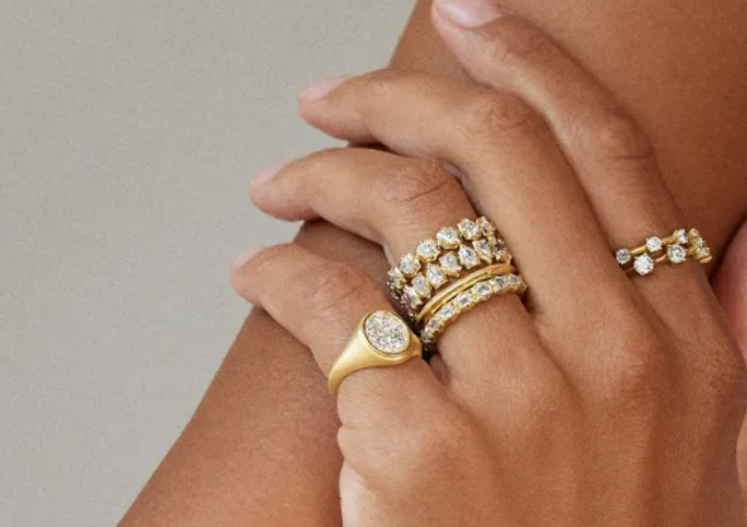 Pinky signet rings