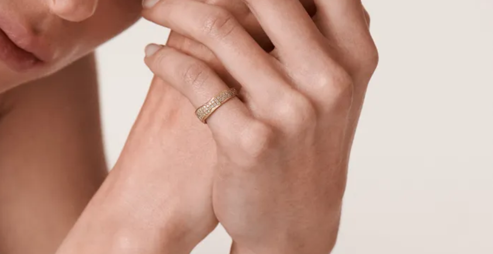 Diamond Pinky Rings