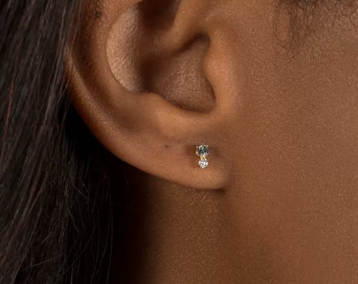 Diamond studs sold as singles