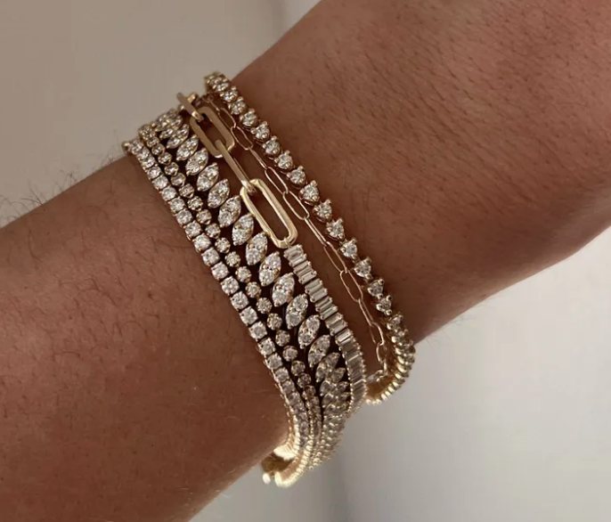 Tennis bracelets