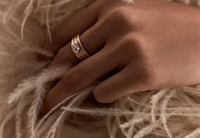 Diamond cocktail rings