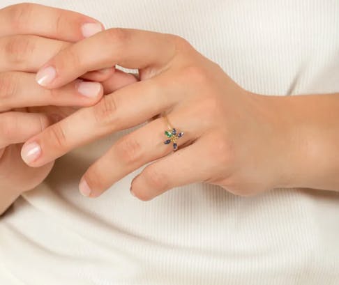Sapphire cocktail rings
