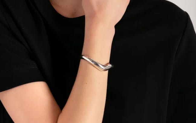 Silver cuffs
