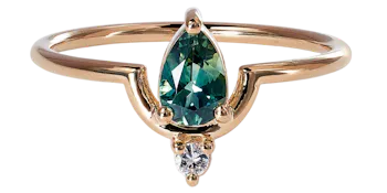 NESTLED WITH DIAMOND ACCENT