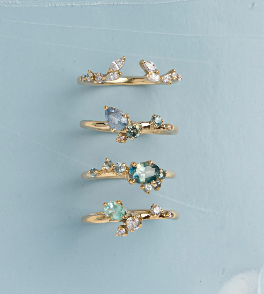 Alternative engagement rings