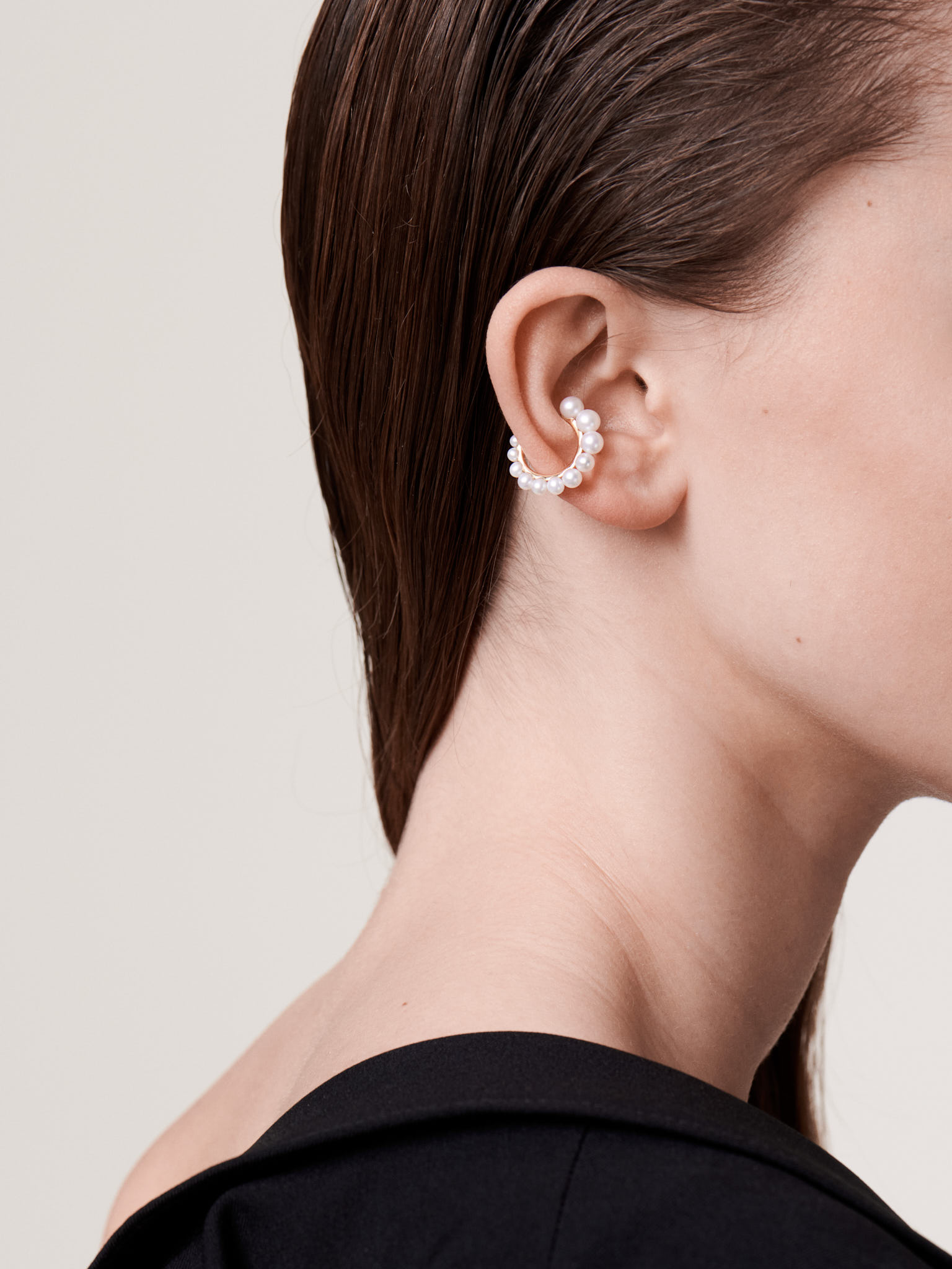 Pearl ear cuffs