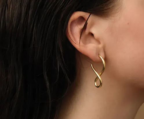 Organic Silhouette Earrings