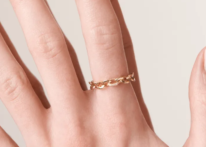 Minimalist chain rings