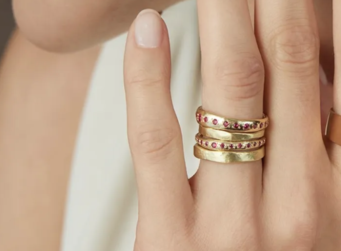 Red ruby rings