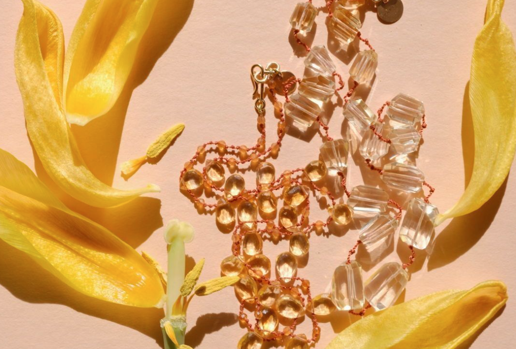 Citrine necklaces