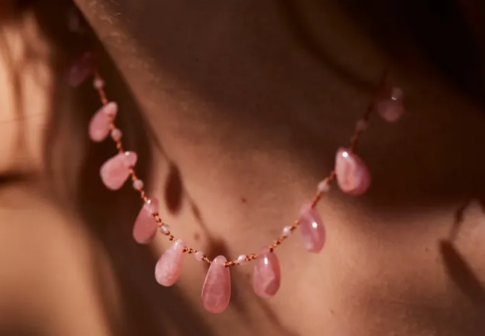 Drops & beads necklaces