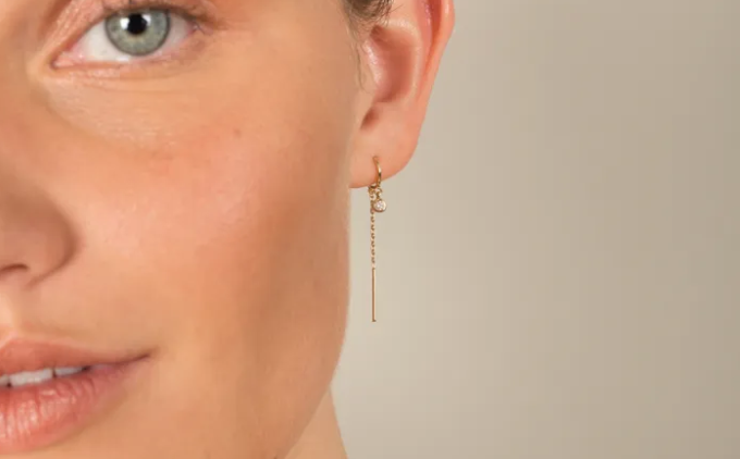 Threader earrings