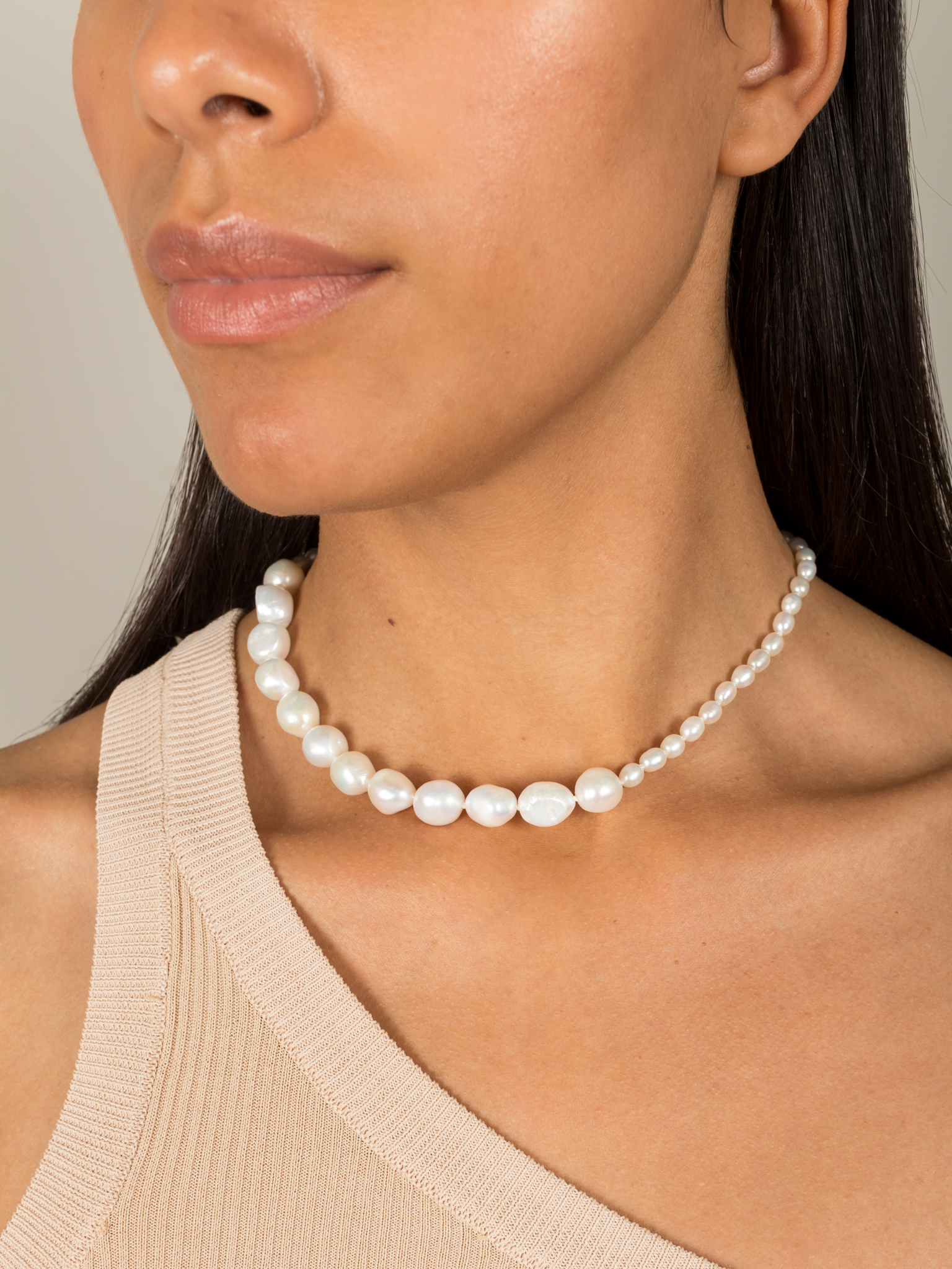 Pearl necklaces