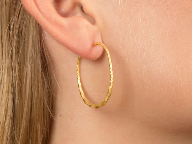 Hoop earrings