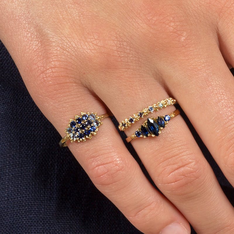 Collectable modern rings