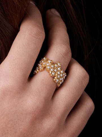 Bold statement rings