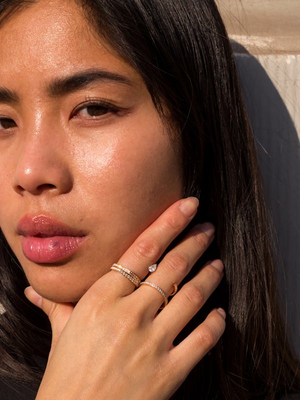 White gold jewellery