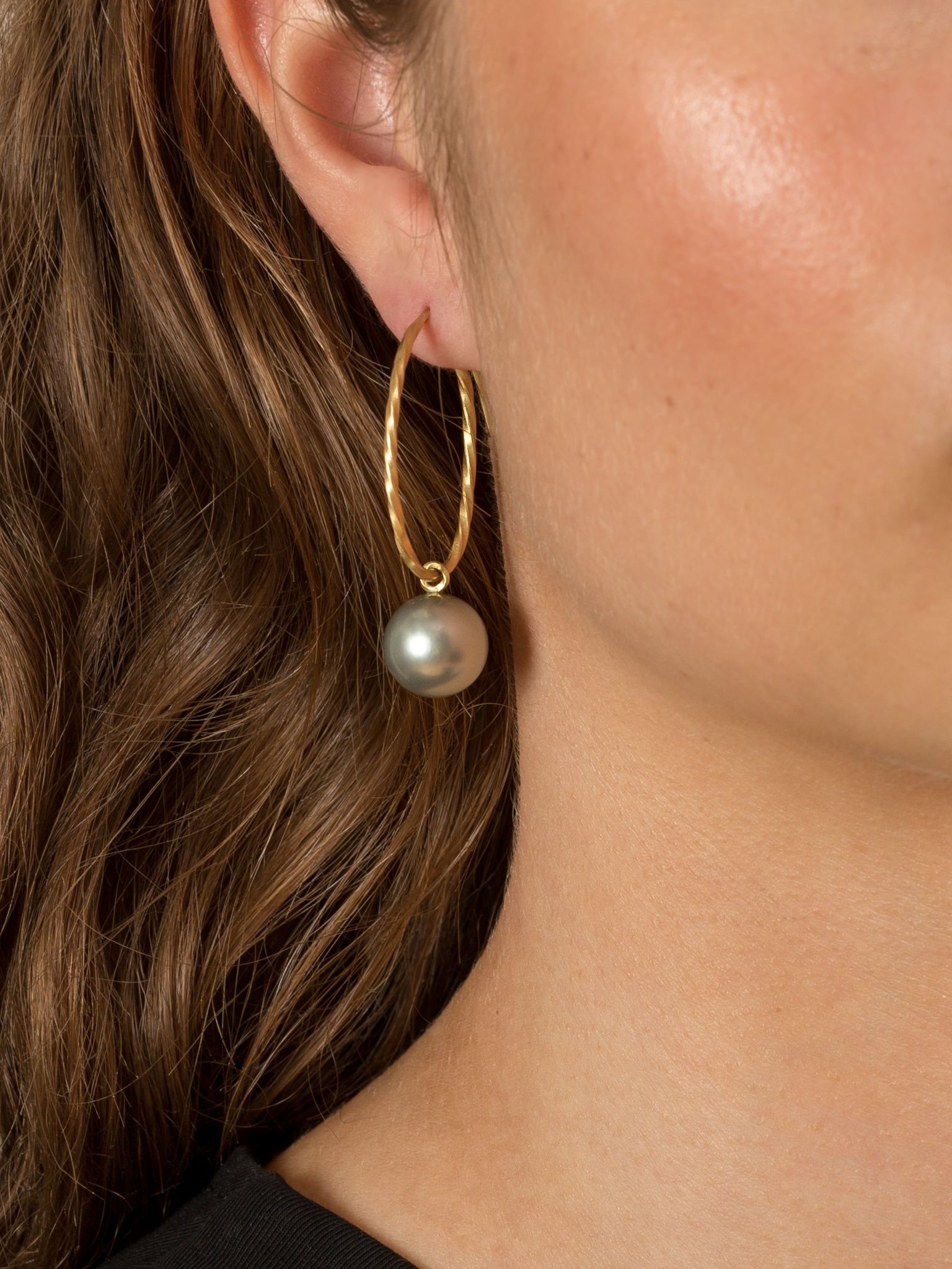 Pearl hoops